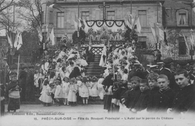 Le bouquet provincial de 1913 à Précy