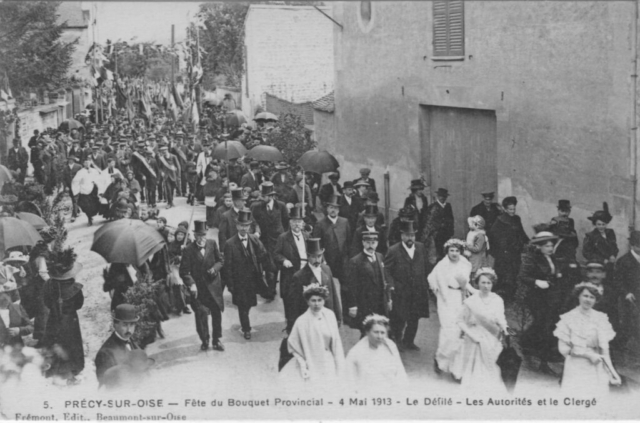 Le bouquet provincial de 1913 à Précy