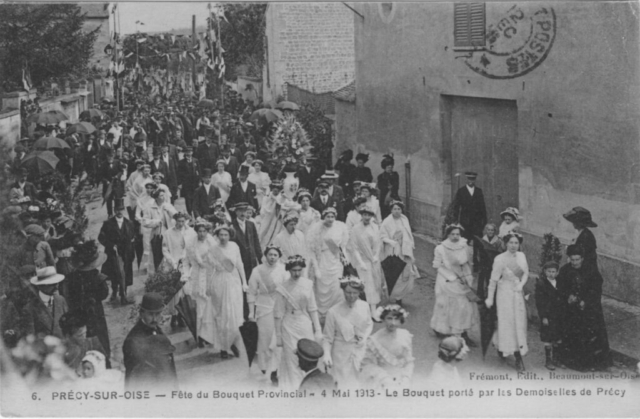 Le bouquet provincial de 1913 à Précy