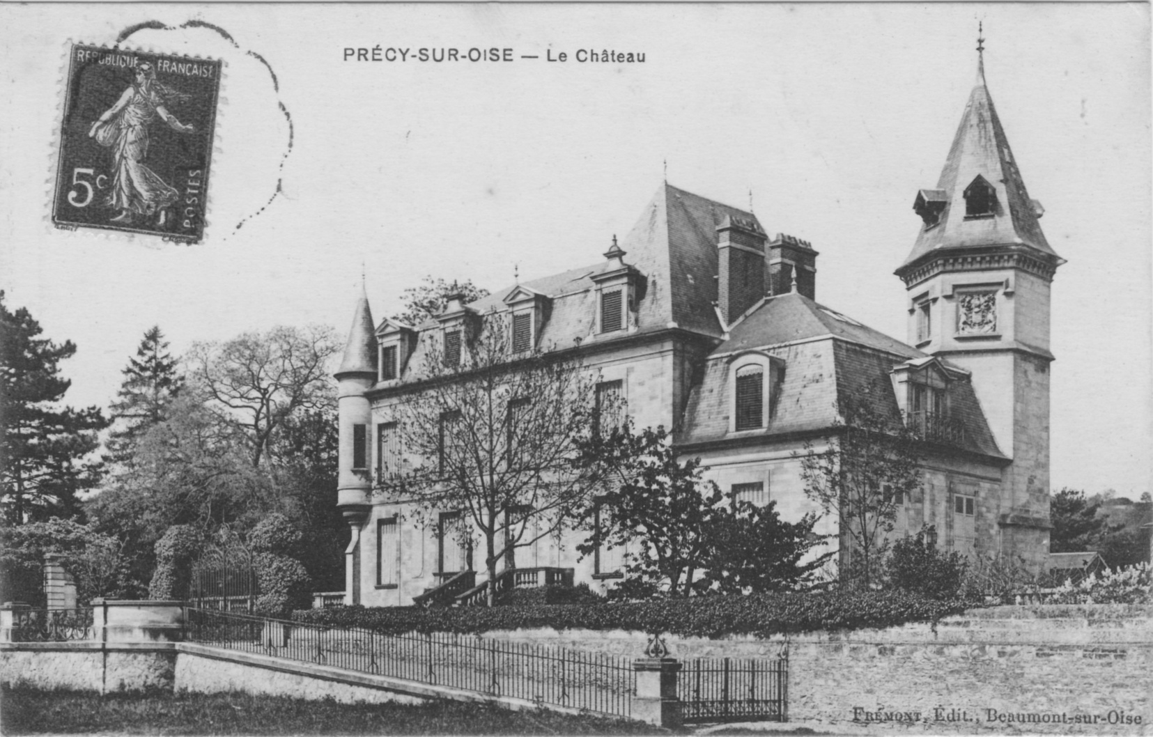 Le chateau de Précy sur Oise