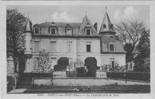 Le chateau de Précy sur Oise