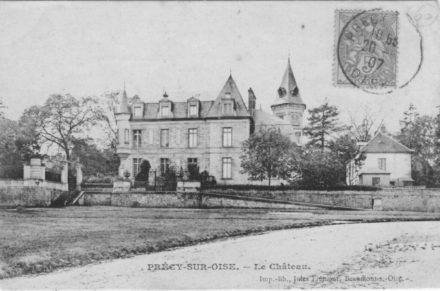 Le chateau de Précy sur Oise