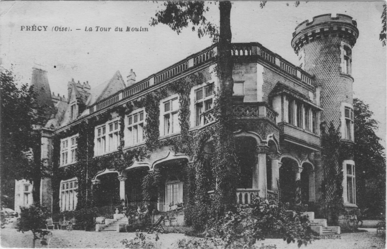 Le chateau de la Tour du Moulin de Précy sur Oise