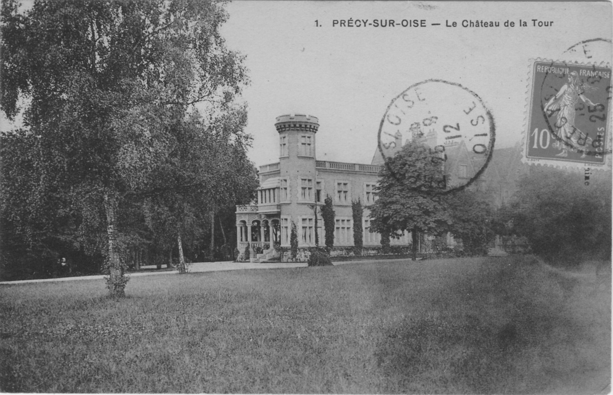 Le chateau de la Tour du Moulin de Précy sur Oise