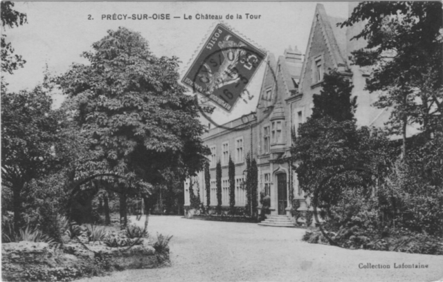 Le chateau de la Tour du Moulin de Précy sur Oise