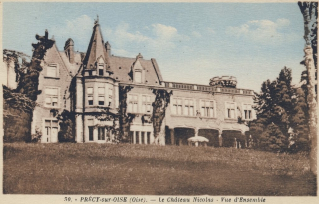 Le chateau de la Tour du Moulin de Précy sur Oise