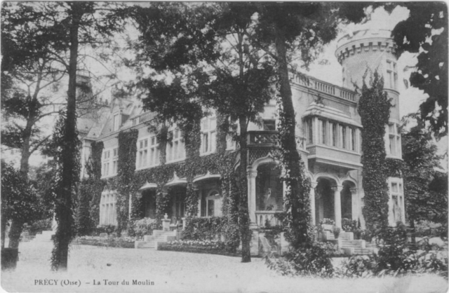 Le chateau de la Tour du Moulin de Précy sur Oise