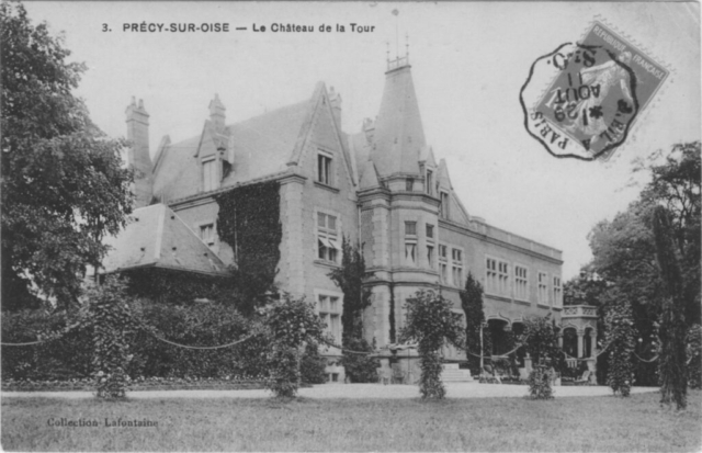 Le chateau de la Tour du Moulin de Précy sur Oise