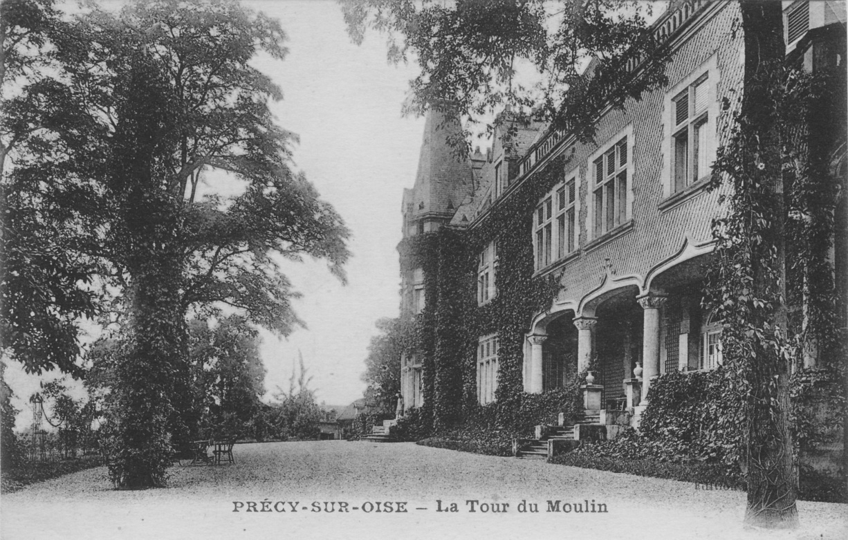 Le chateau de la Tour du Moulin de Précy sur Oise