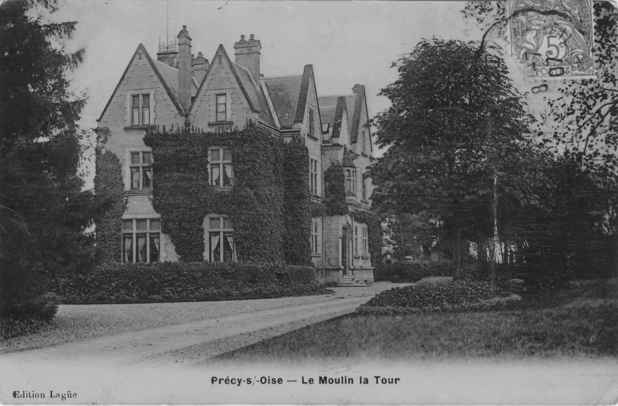 Le chateau de la Tour du Moulin de Précy sur Oise