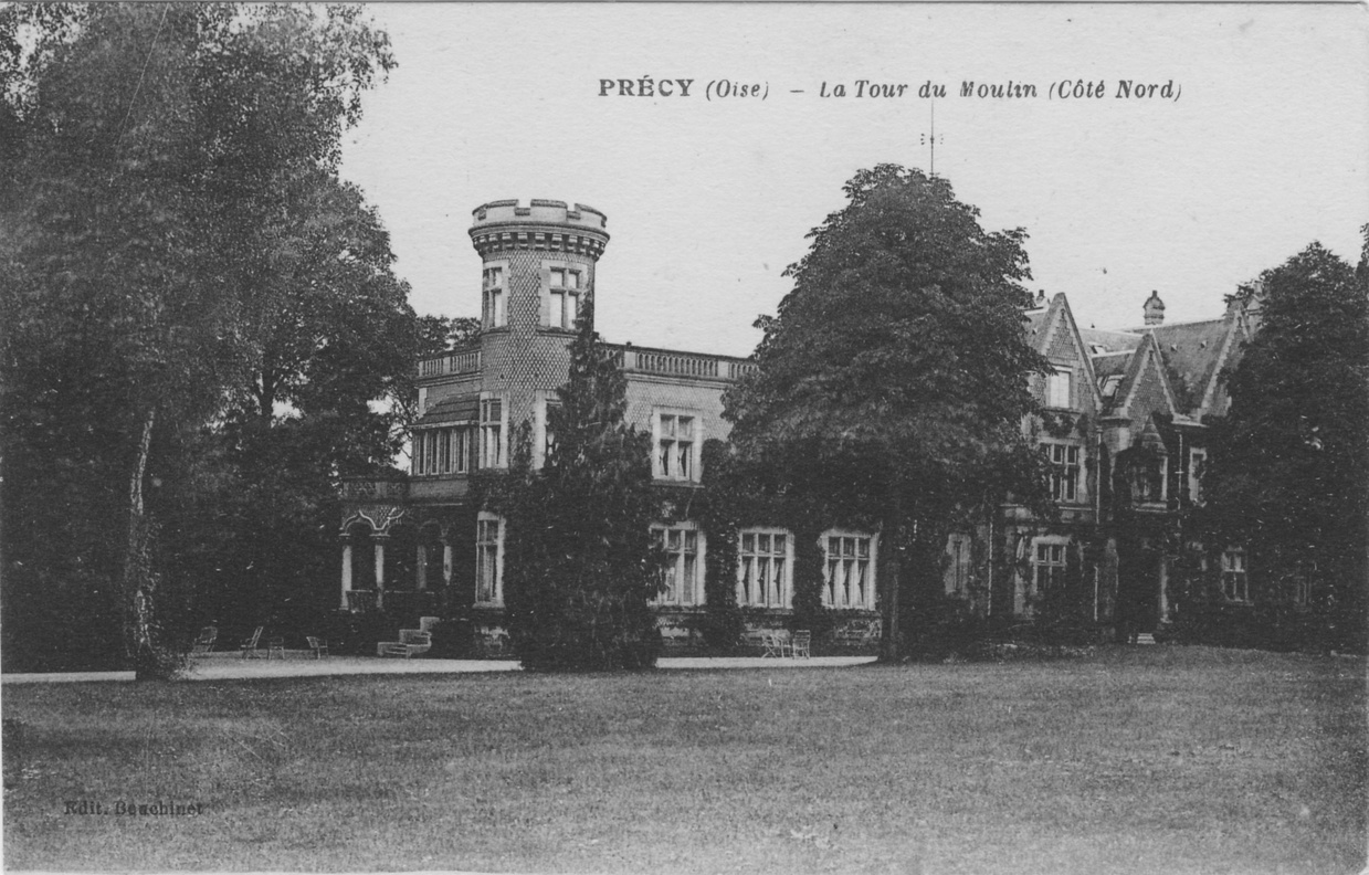 Le chateau de la Tour du Moulin de Précy sur Oise