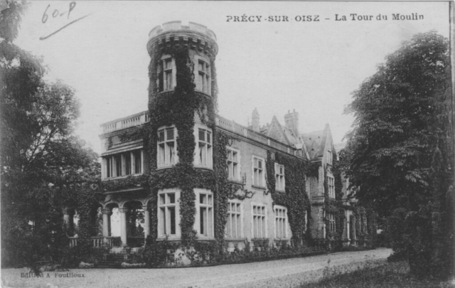 Le chateau de la Tour du Moulin de Précy sur Oise