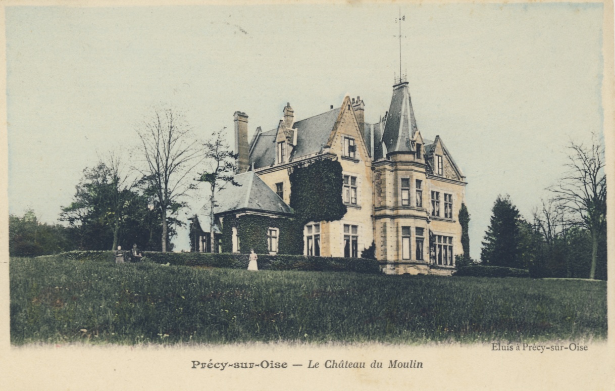 Le chateau de la Tour du Moulin de Précy sur Oise