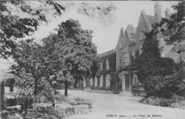 Le chateau de la Tour du Moulin de Précy sur Oise