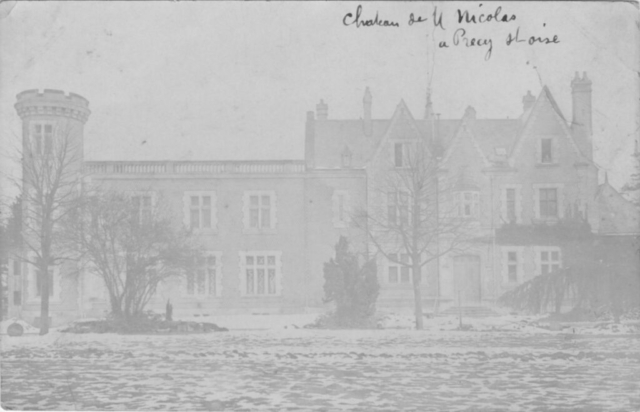 Le chateau de la Tour du Moulin de Précy sur Oise