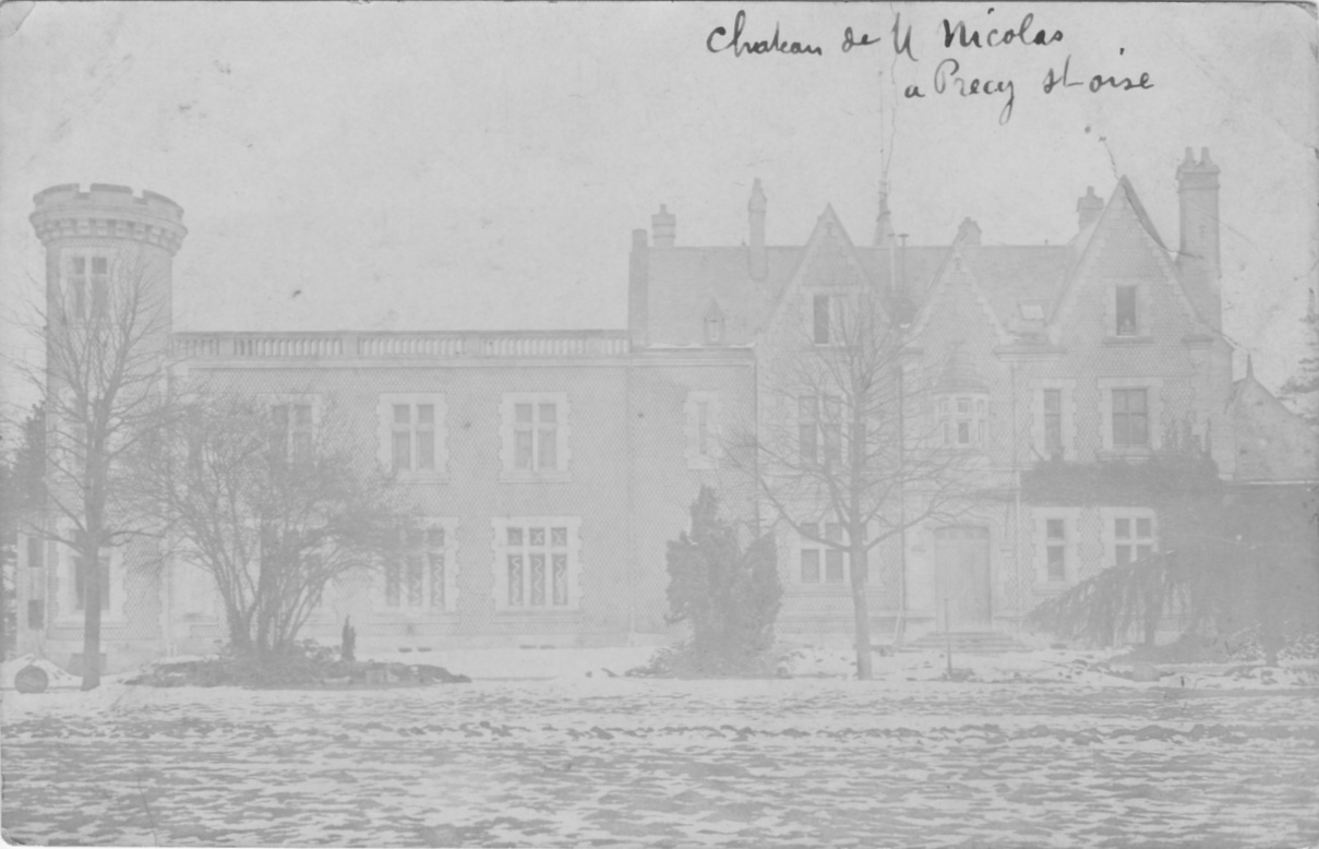 Le chateau de la Tour du Moulin de Précy sur Oise