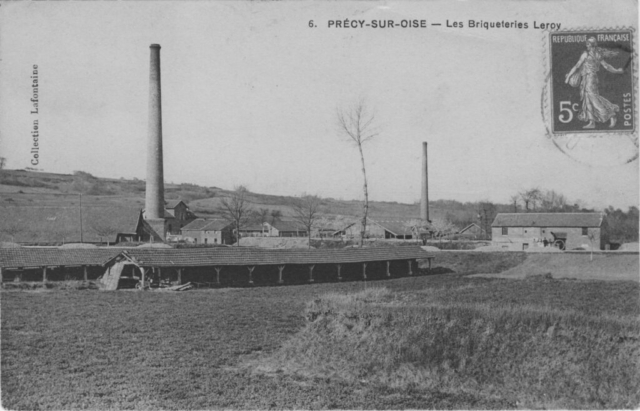 Les briquetteries à Précy sur Oise