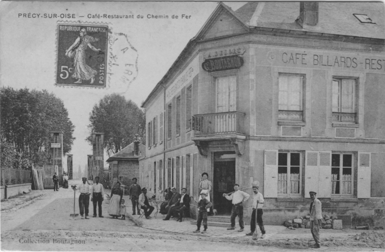 Hotel du chemin de fer à Précy