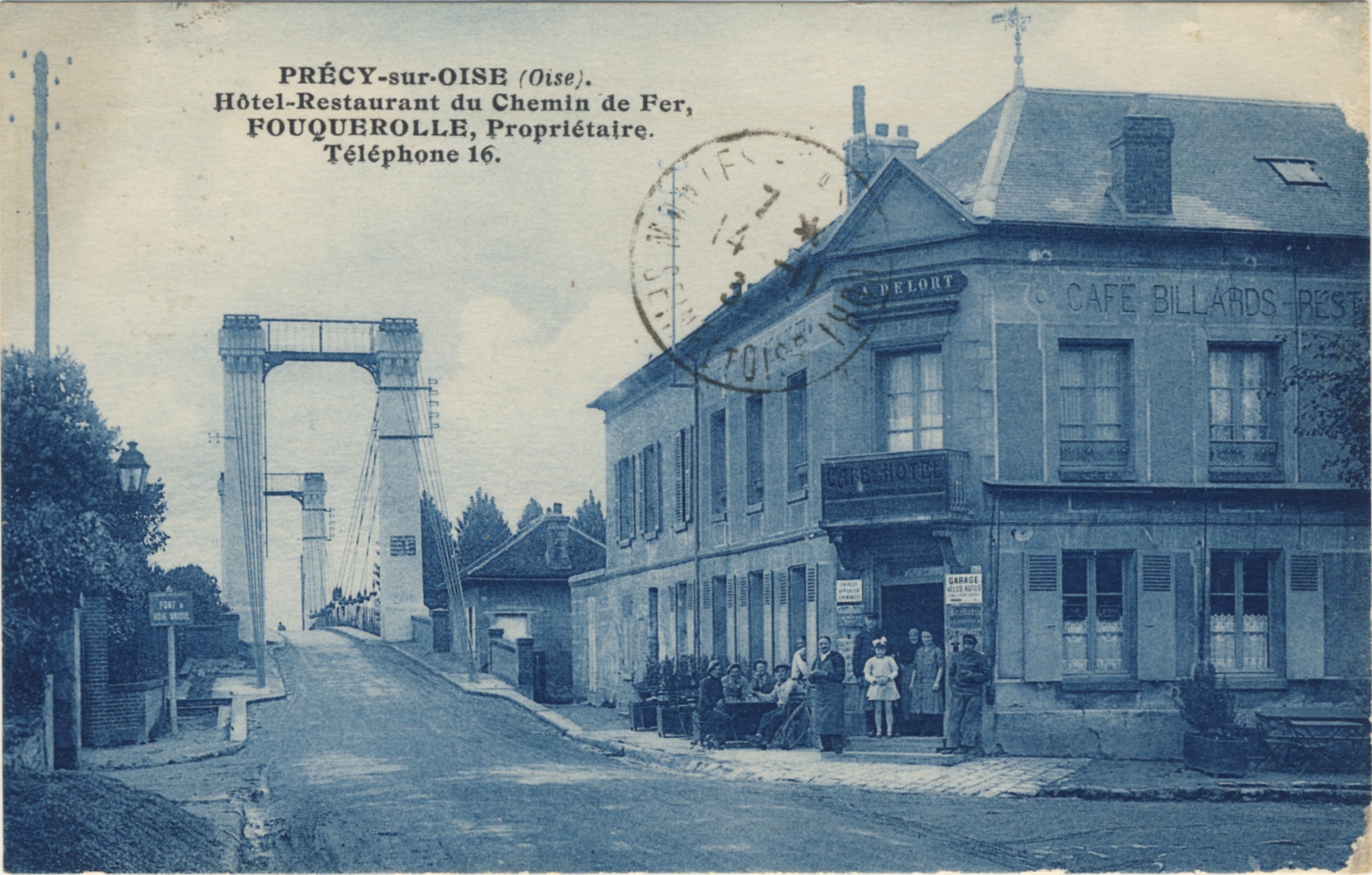 Hotel du chemin de fer à Précy