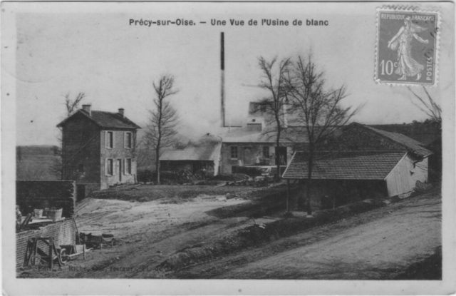 L'usine de blanc à Précy