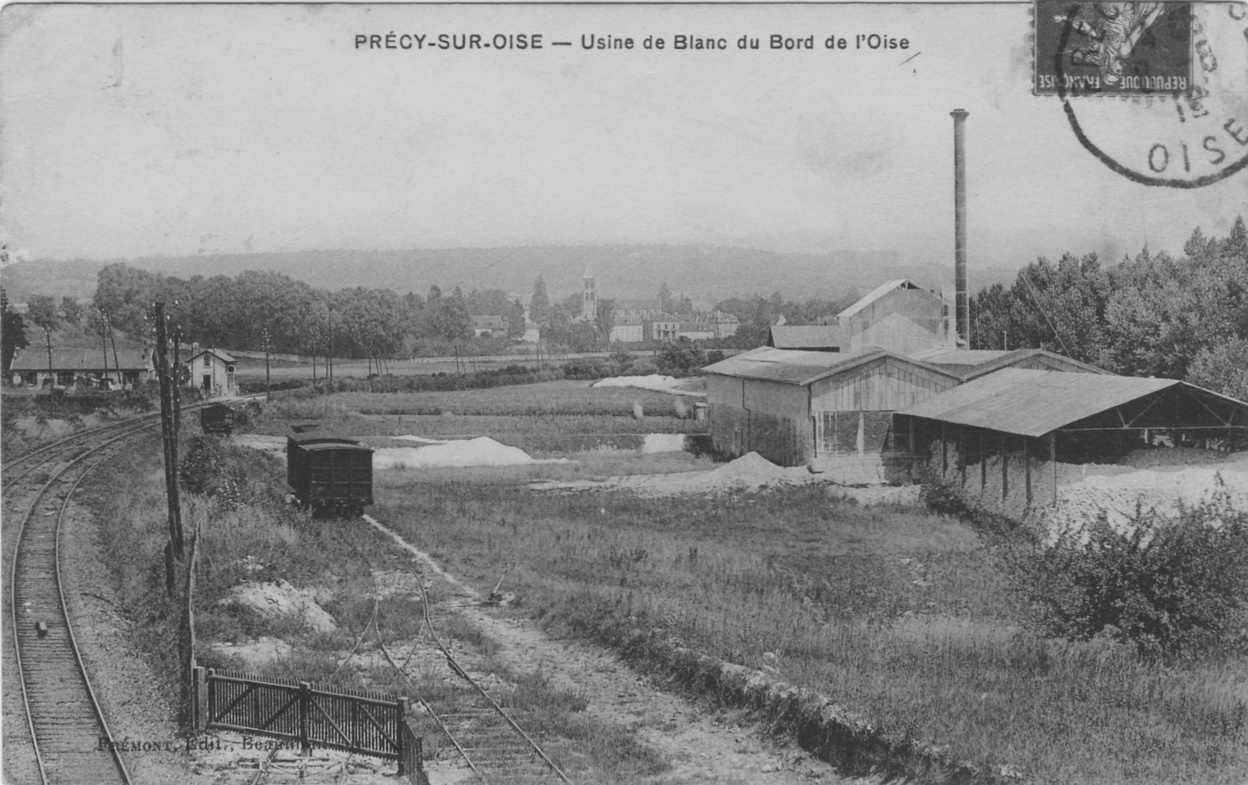 L'usine de blanc à Précy