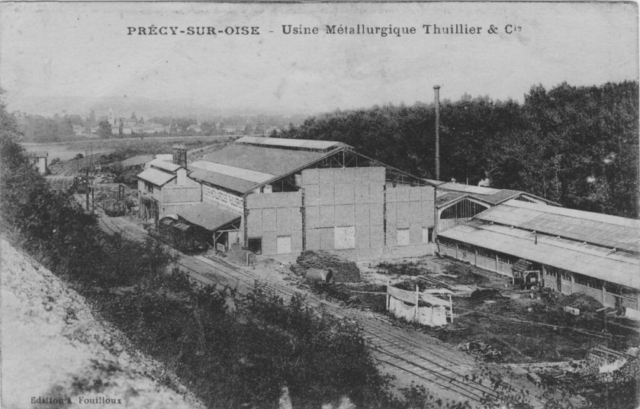 L'usine métallurgique de Précy