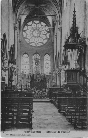 Intérieur de l'église de Précy sur Oise