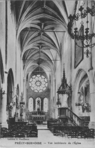 Intérieur de l'église de Précy sur Oise