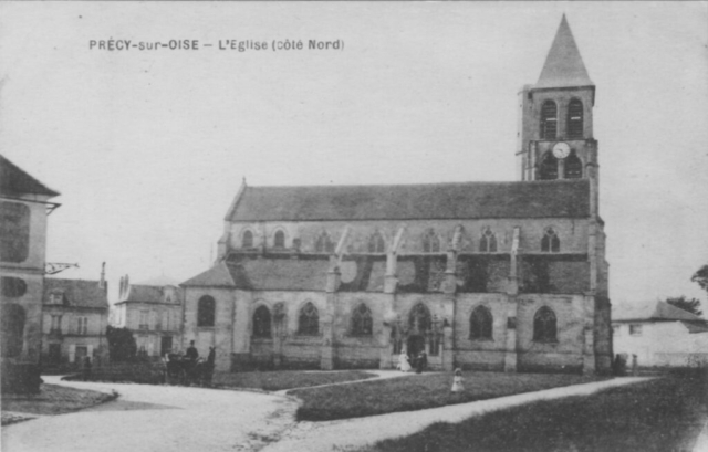 L'église de Précy sur Oise