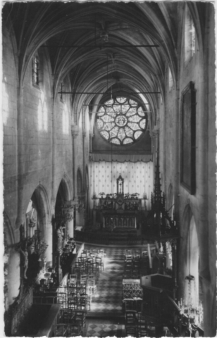 Interieur de l'église de Précy sur Oise