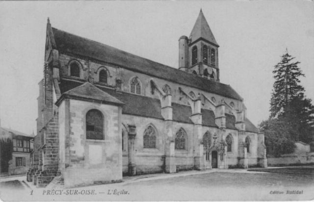 L'église de Précy sur Oise