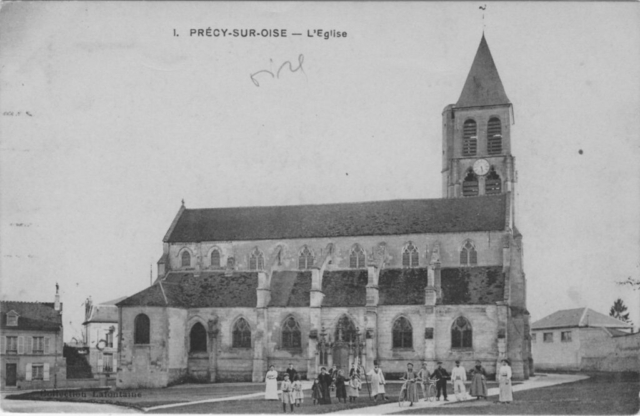 L'église de Précy sur Oise