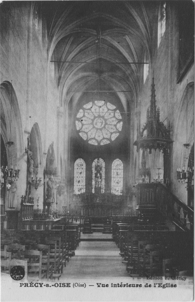 Intérieur de l'église de Précy sur Oise