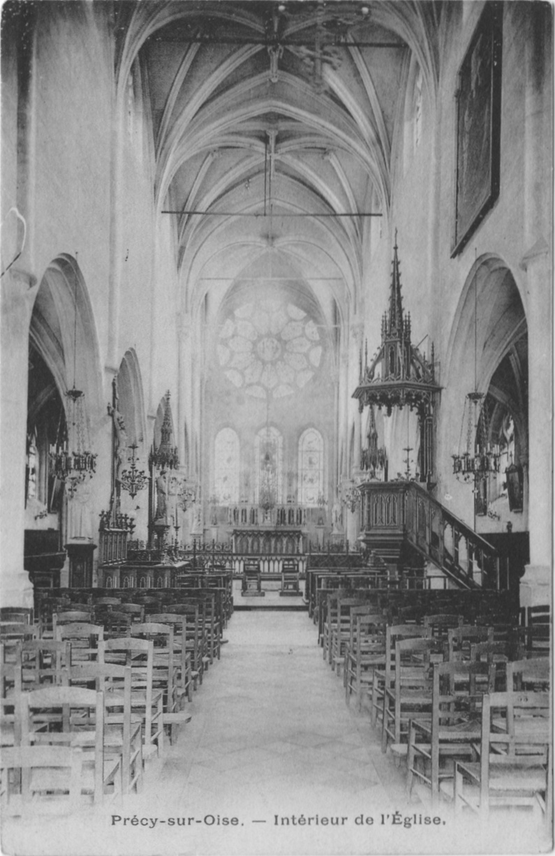 Intérieur de l'église de Précy sur Oise