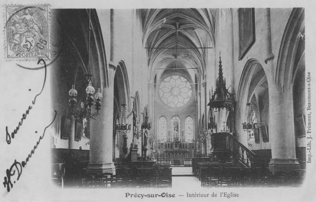 Intérieur de l'église de Précy sur Oise