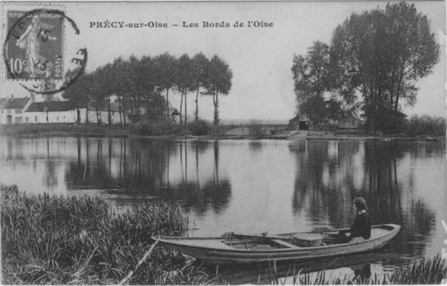 Bords de l'Oise à Précy