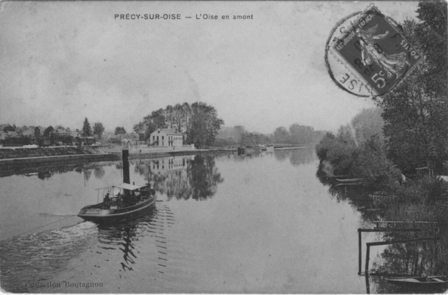 Bords de l'Oise à Précy