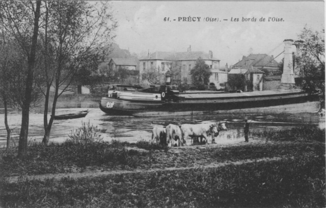 Bords de l'Oise à Précy