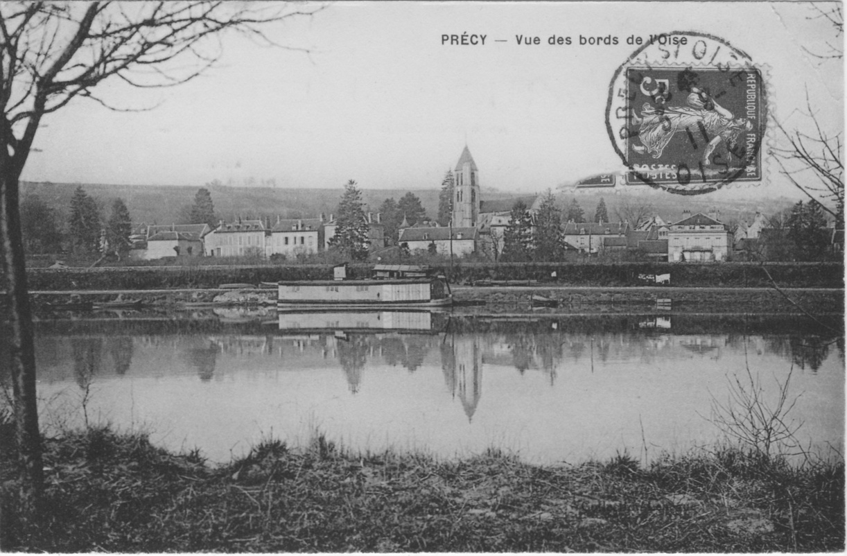 Bords de l'Oise à Précy