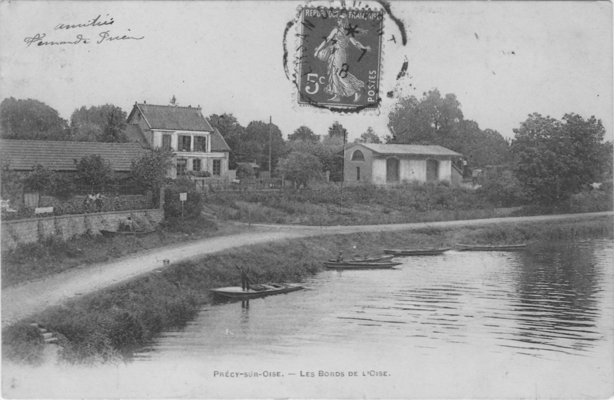 Bords de l'Oise à Précy