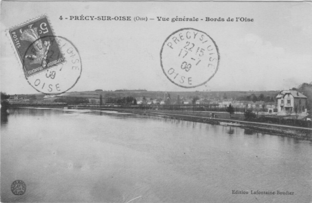 Bords de l'Oise à Précy