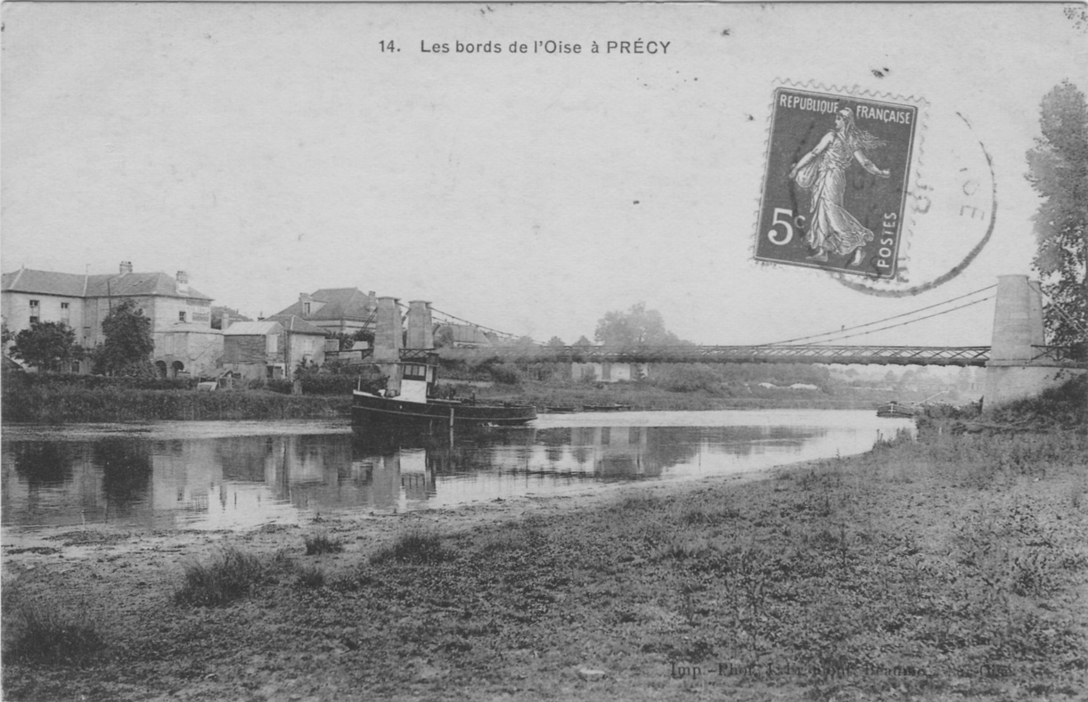 Bords de l'Oise à Précy