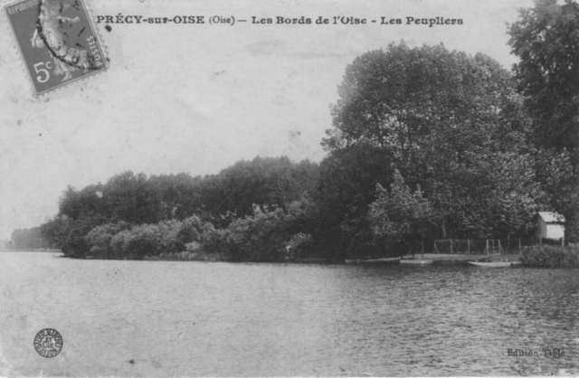 Bords de l'Oise à Précy