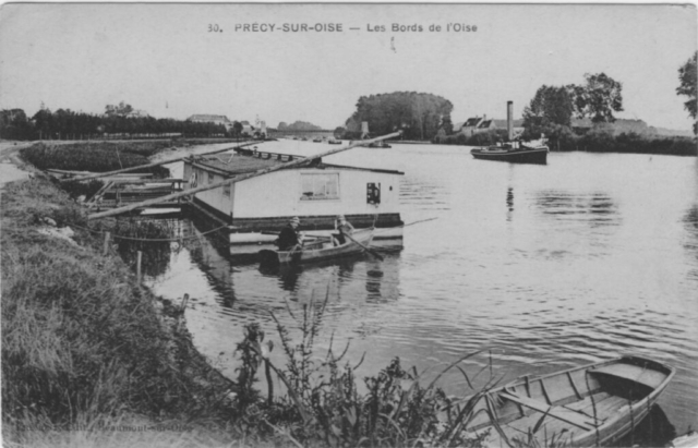 Bords de l'Oise à Précy