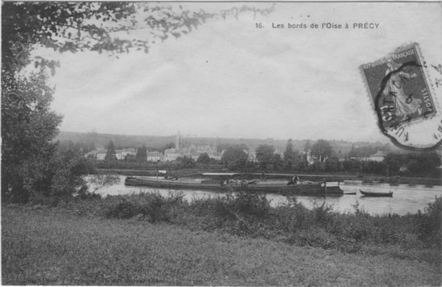 Bords de l'Oise à Précy