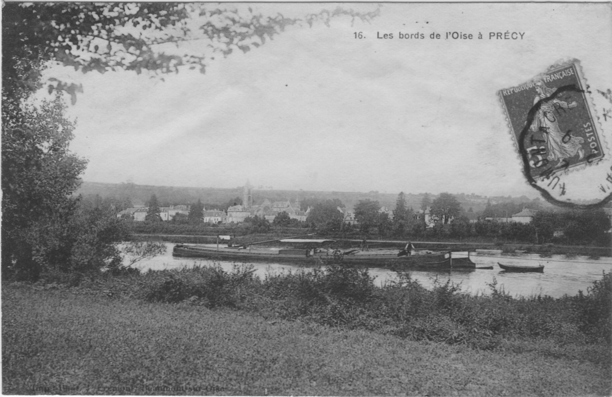 Bords de l'Oise à Précy