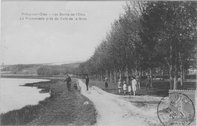 Bords de l'Oise à Précy