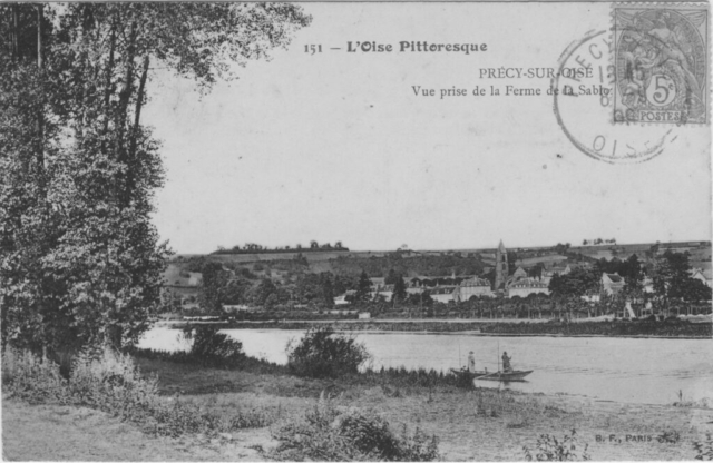 Bords de l'Oise à Précy