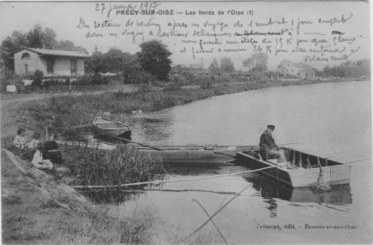 Bords de l'Oise à Précy