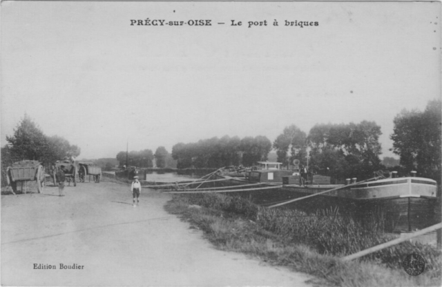 Le port à briques de Précy sur Oise